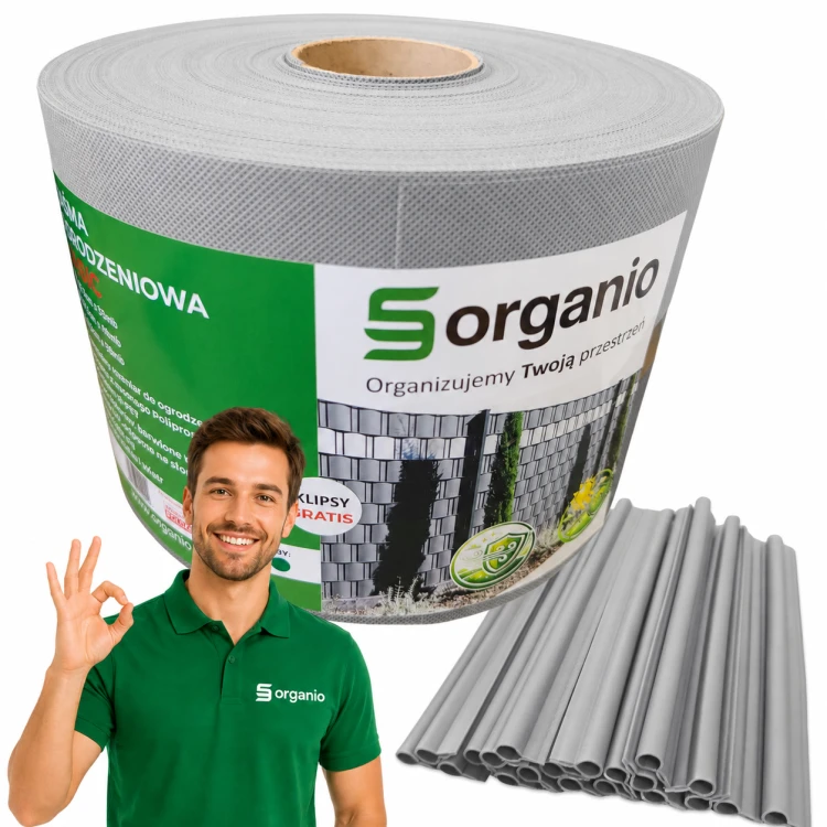 taśma ogrodzeniowa jasno szara organio.png
